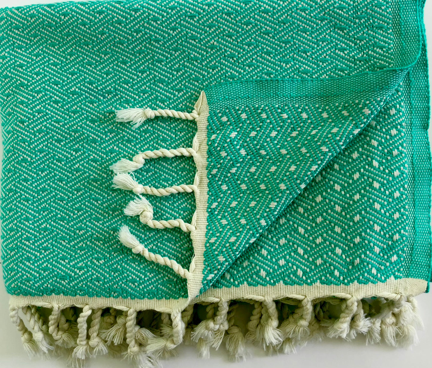 Pestemal - Hasir pattern - flat woven Turkish towel