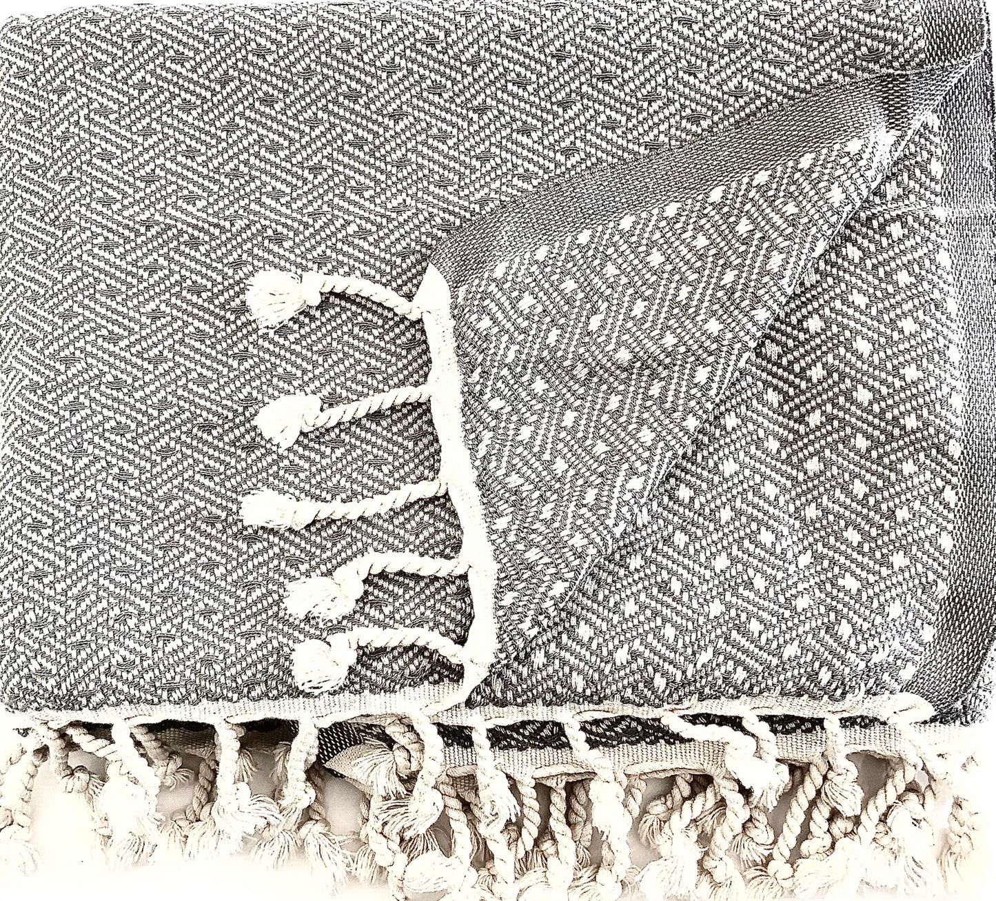 Pestemal - Hasir pattern - flat woven Turkish towel