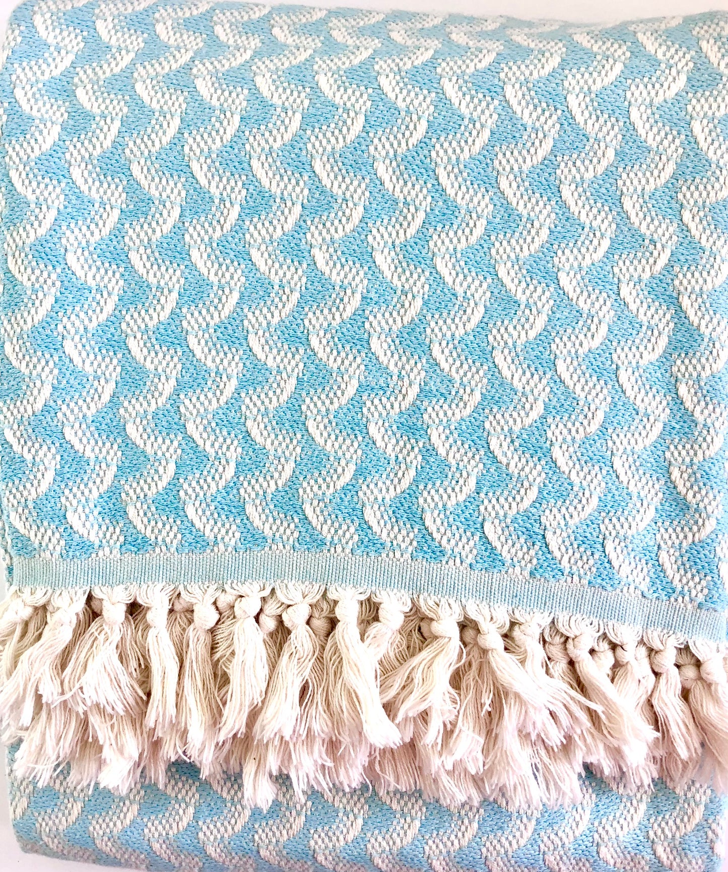 Picnic blanket / Throw - Wave pattern