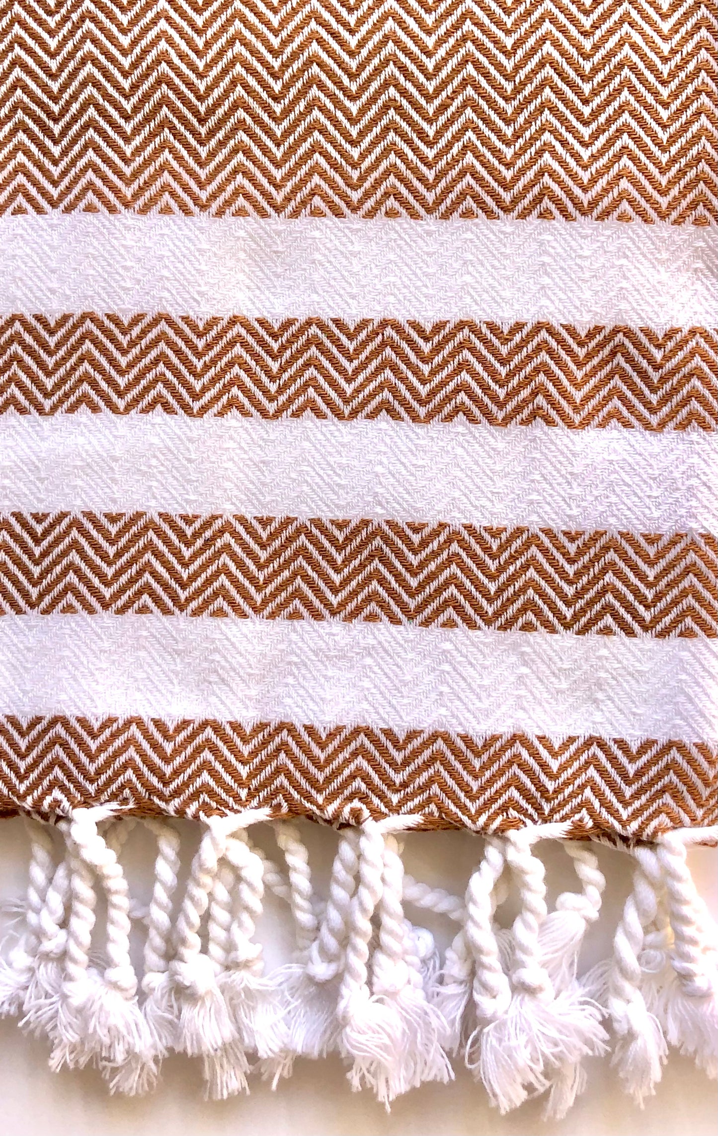 Peskir - Zikzak pattern - hair, hand or kitchen towel