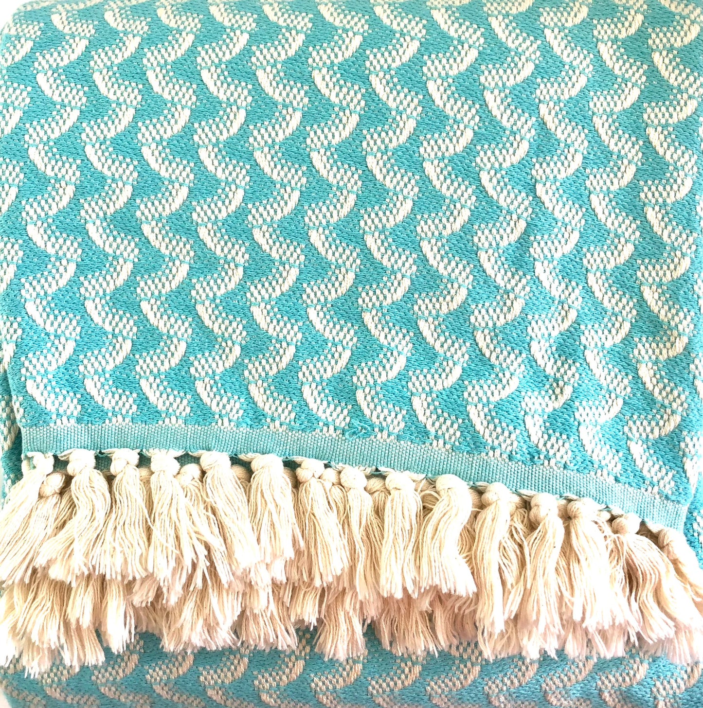 Picnic blanket / Throw - Wave pattern